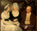 John Johnstone Betty Johnstone et Miss Wedderburn écossais portrait peintre Henry Raeburn